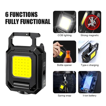 High Power Led Flashlight Led Strong Self Defence Personal Defense Articles Tactical Flashlight Ultra Powerful Rechargeable Usb 1