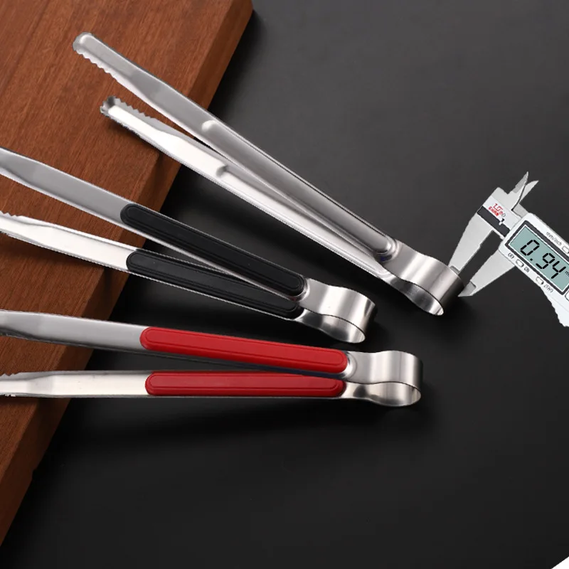 Korean style stainless steel barbecue clip steak clip buffet barbecue commercial food bread clip