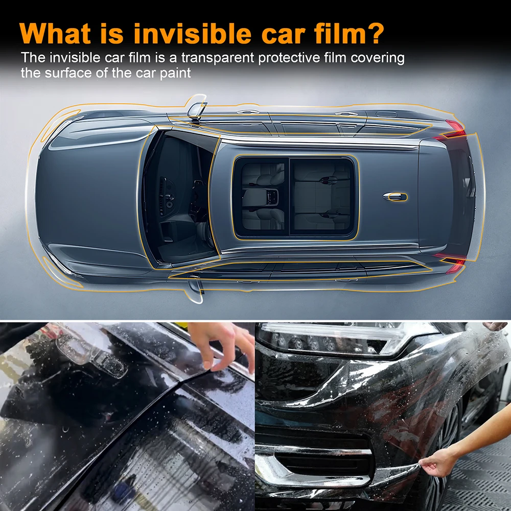 Tpu Pellicola Protettiva Per Vernice Auto Ppf Per Volvo Xc 90 Iscrizione T5/T6/B5/B6 20-23 Trasparente Trasparente Decalcomania Accessori Adesivi Corp