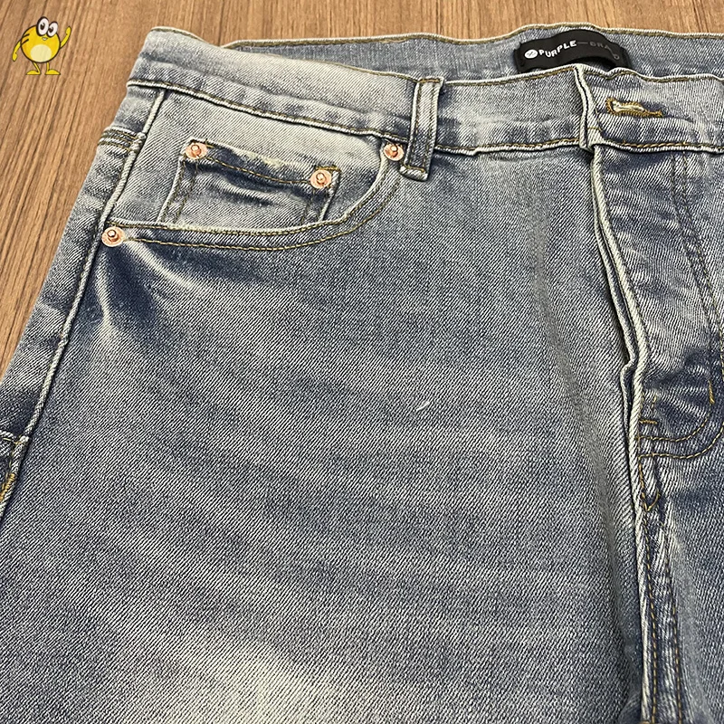 New Washed Blue Jeans Pants Men Woman Casual Vintage Hip Hop Best Quality Classic High Street Trousers Buttons Spring Autumn 4