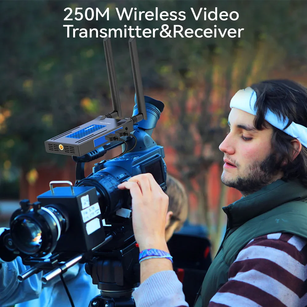  HDMI ۽ű  ù ȭ  Ȯ, DSLR ī޶ ̺ Ʈ PC TV Ϳ, 5.8Ghz, 250m