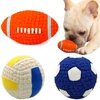 Squeaky Dog Toys Interactive Puppy Chew Toy Latex Pet Molar Cleaning Teeth Anti Bit Floating Ball French Bulldog Pug Supplies