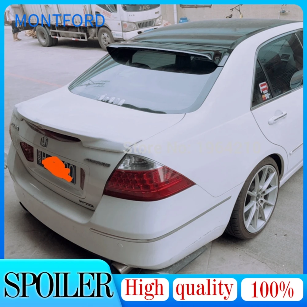 

Car Styling For Honda Accord Spoiler 2003-2007 ABS Plastic Material Rear Roof Spoiler Sun Visor Window Spoiler Wing