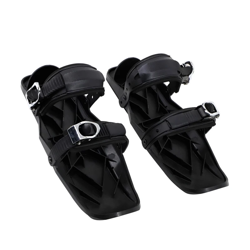

2023 New Nylon Adult Black Neutral Winter Ski Shoes, Two-Way Skis, Mini Snow Skating Outdoor Sports Skiing, Snowboard