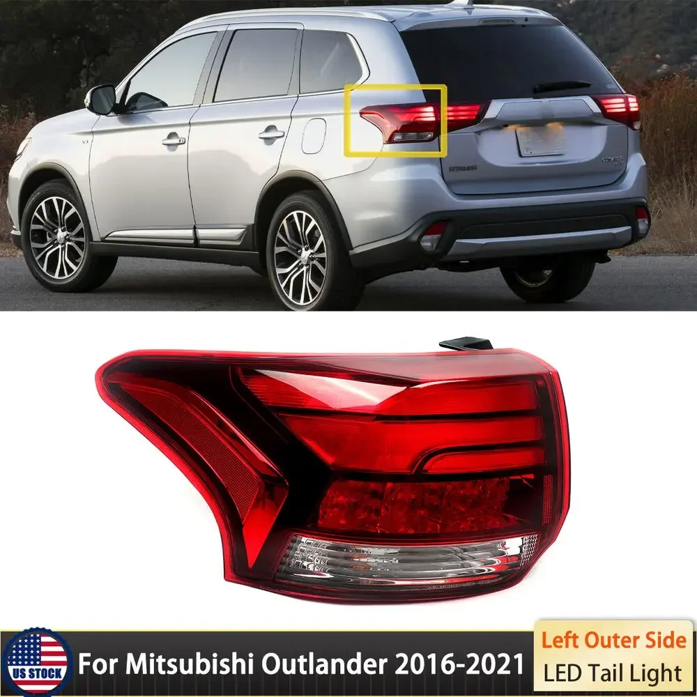 

Автомобильный светодиодный задний фонарь, лампа тормоза, предупреждающая лампа для Mitsubishi Outlander 2016 -2020