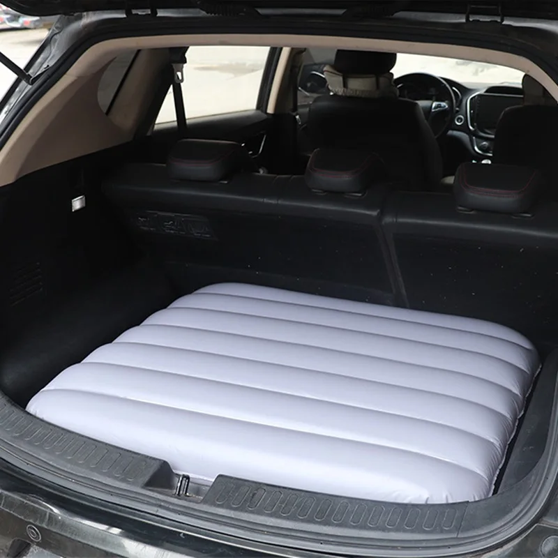 Car Trunk Mattress Travel Folding Inflatable Bed Cushion Leveling Mat Vehicle Accessories Rear Seat Inflatable Sleeping Mattress