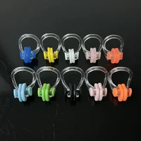 Swimming Nose Clip Professional Anti Slip Silicone Diving Nose Clip Plug Nose Protection Swimming Diving Accessories 2