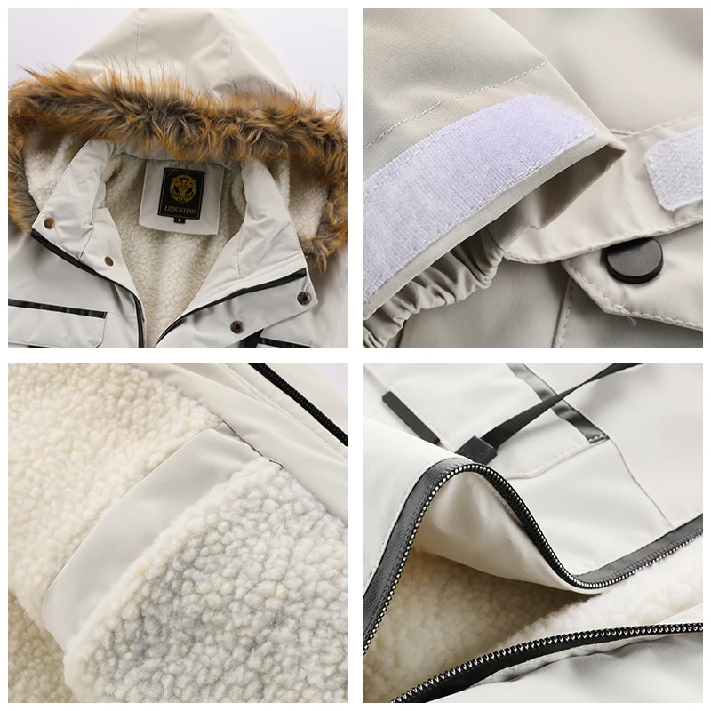 Winter Fleece Warm Thick Parkas Men Fashion Hooded Fur Collar Windproof Parka Jacket Coat Men Classic Casual Jacket parka coat,parkas coat