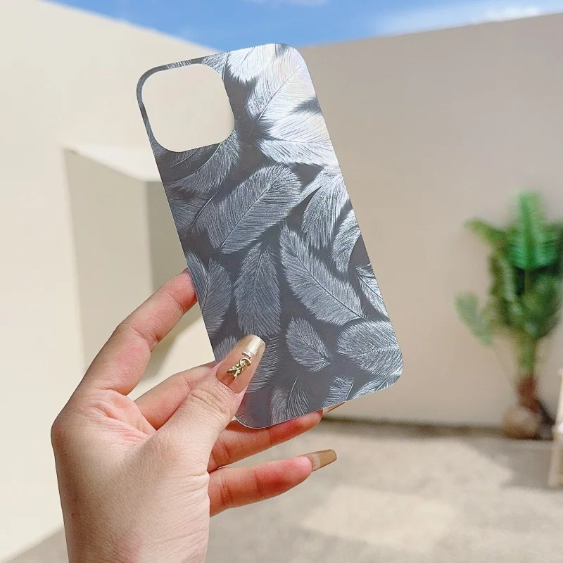 Luxury Gradient Glitter Bling Laser Cardboard Accessory