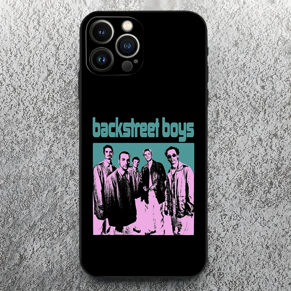 Backstreet Boys Band BSB Phone Case for Iphone 17 Air 16 15 14 13 12 11 Pro Max Xr X Xs Mini Plus Black Soft Silicone Cover