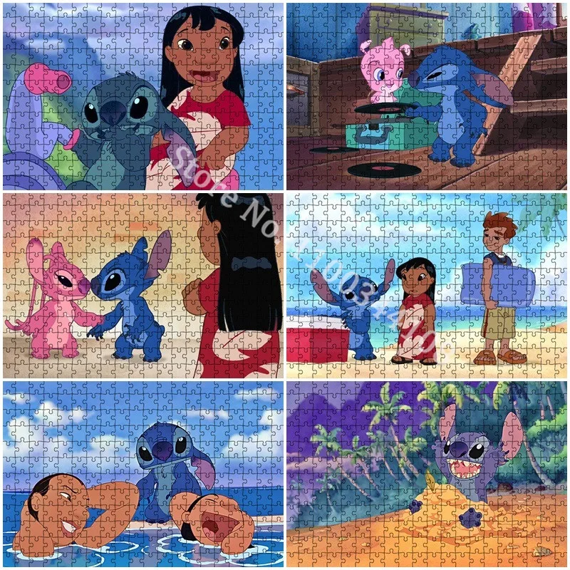 

Пазлы Disney «Лило и Ститч», 300/500/1000 шт.