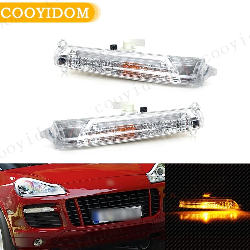 Car Front Bumper Led Fog Lamp Daytime Running Driving Light For  