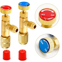 Kit de service de manomètre de réfrigérant de climatiseur pour R12/R22/R134/R502 avec tuyau adaptateur avec adaptateur 6