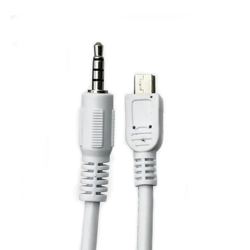 2 Pezzi Adattatore Da Mini USB Maschio A Jack 3.5 Mm Femmina - Cavo Audio TRRS Per Microfono, Cuffie E Altoparlanti - 2