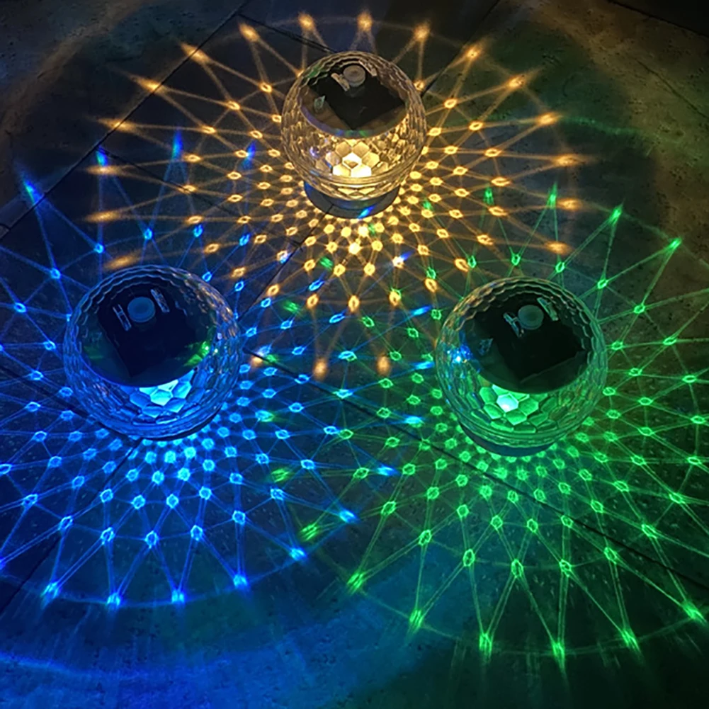 

Colorful Solar Water Float Light Waterproof Pond Floating Light Magic Ball Light For Garden Decoration
