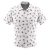 Nezuko Kamado Demon Slayer Button Up Hawaiian Shirt 3