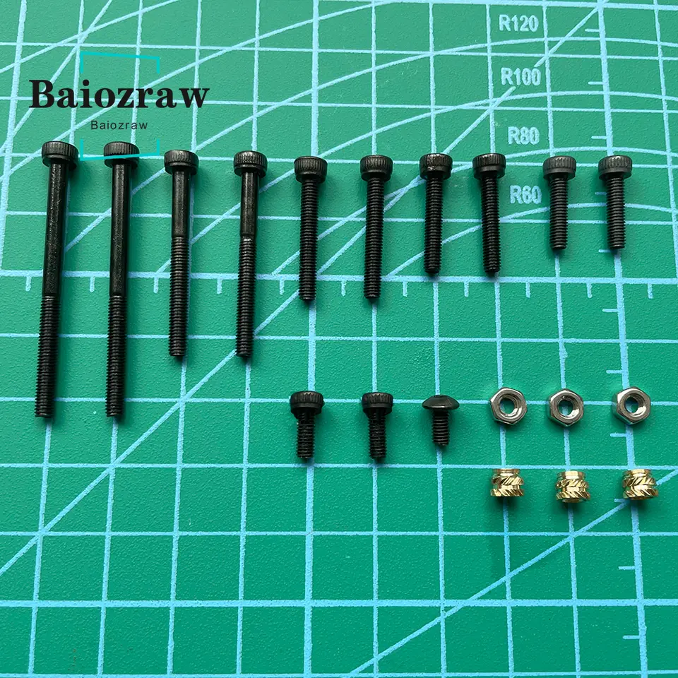 Voron Afterburner/StealthBurner DIY Project Fasteners Screws Nuts Full Kit Voron 3D Printer Upgrade Screws and Nuts Kit image 3