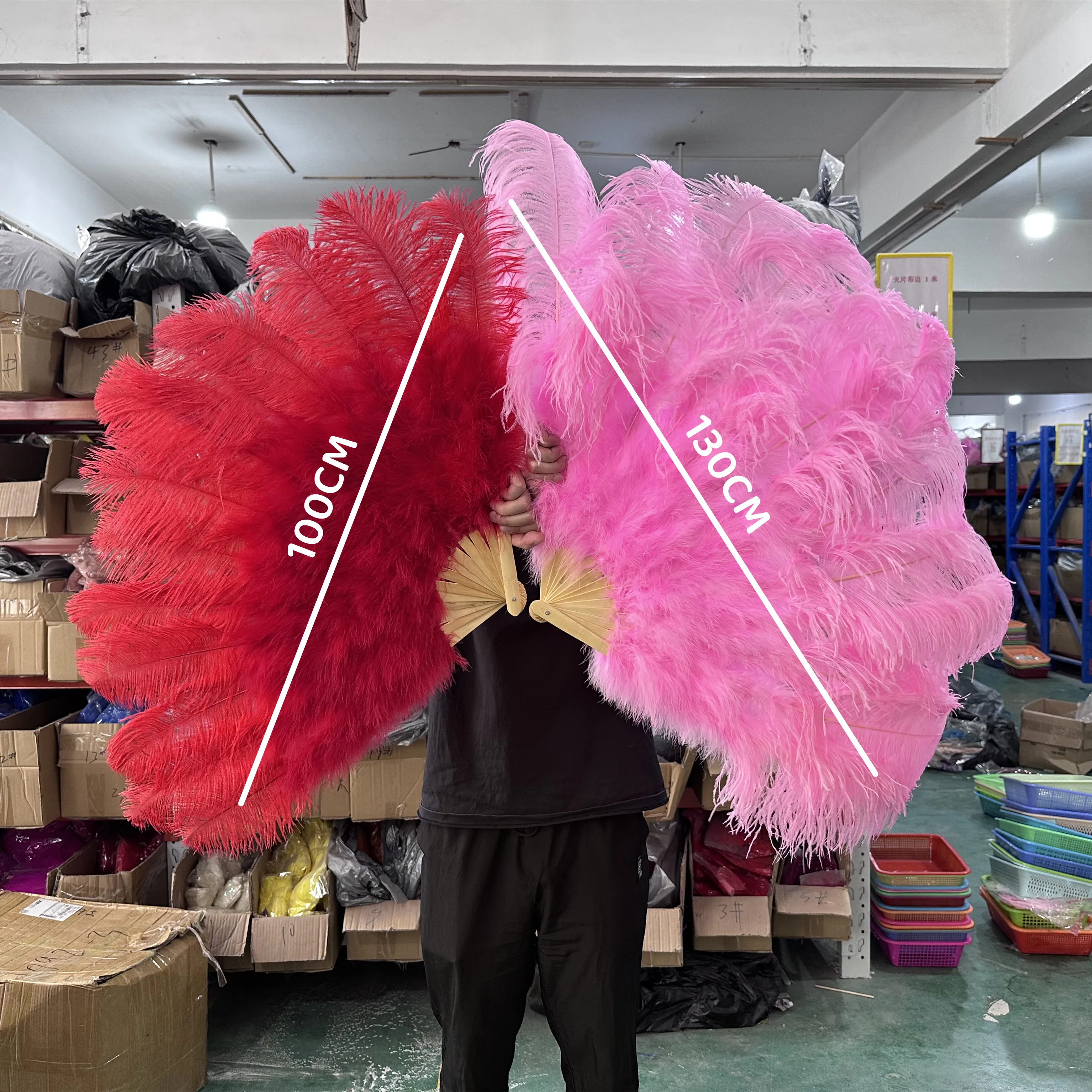 フェザーファン ベリーダンス ピンク fig ビッグ バーレ