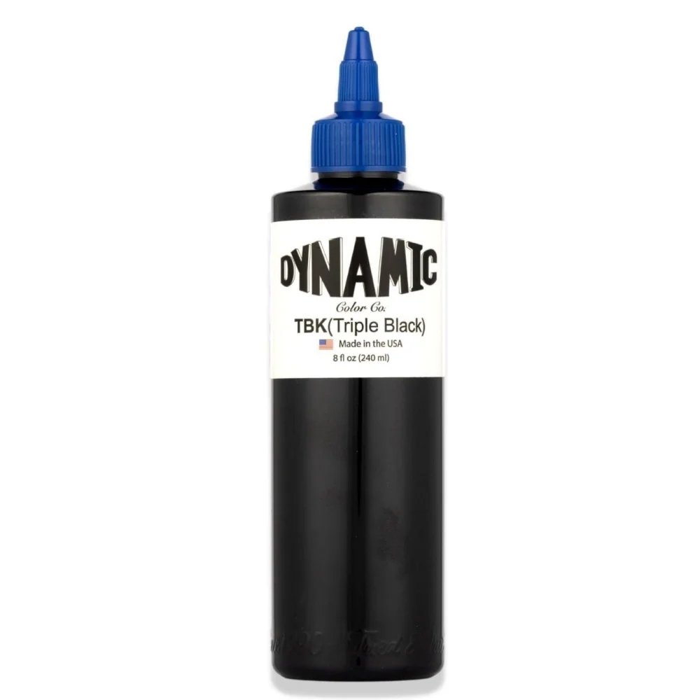 8OZ 240ML Dynamic Ink Professional Permanent Body Art Pigment Black Tattoo Ink Pigment Secant Black And Totem