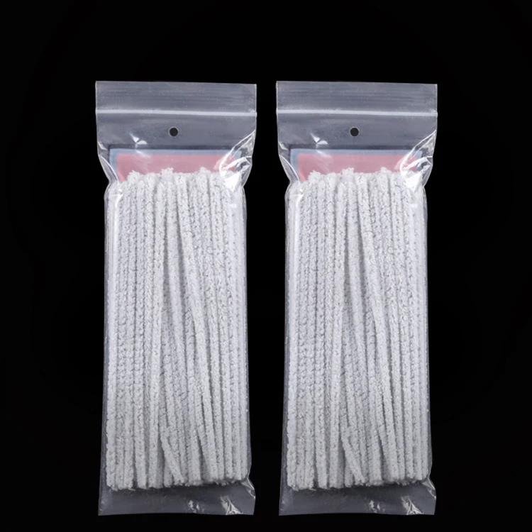 Details about   100Pcs Intensive Cotton Pipe Cleaners Smoking /Tobacco Pipe Cleaning Tool 