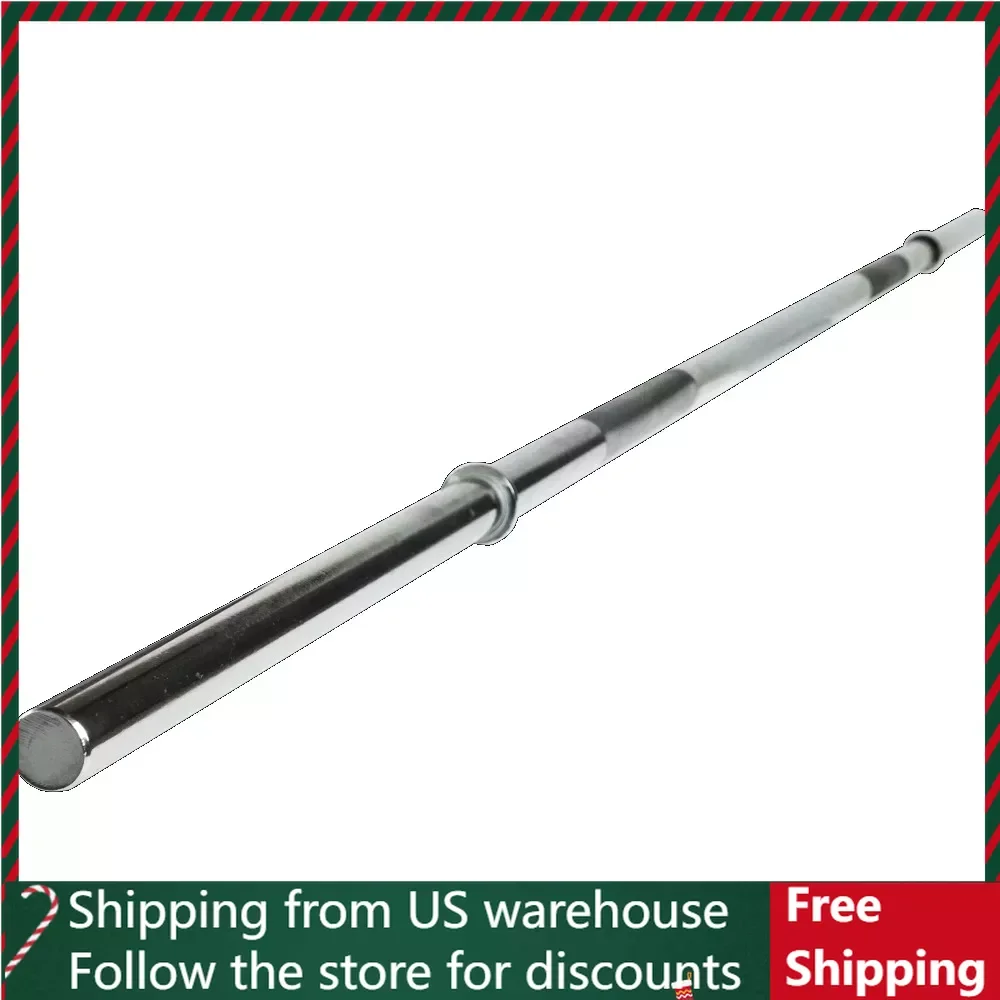 

7 'chrome plated standard free weight bar, solid cold-rolled steel bars are 7 feet x 1.63 inches