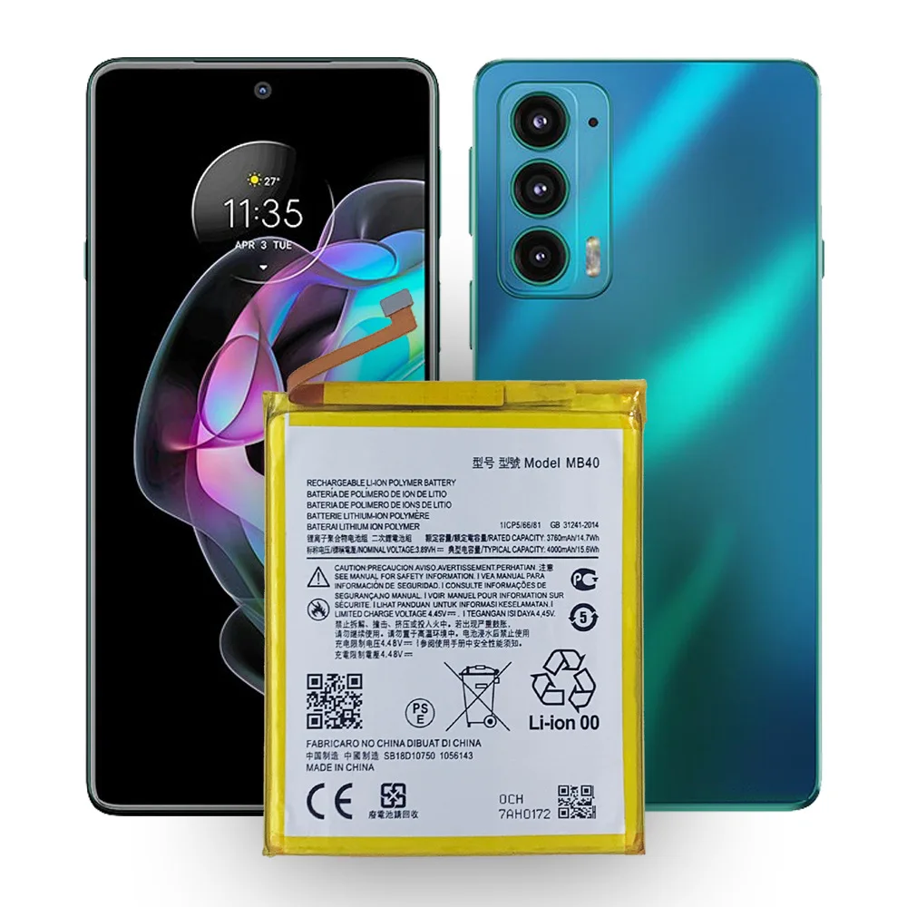 

Аккумулятор Motorola Edge 20 MB40 4000 мАч