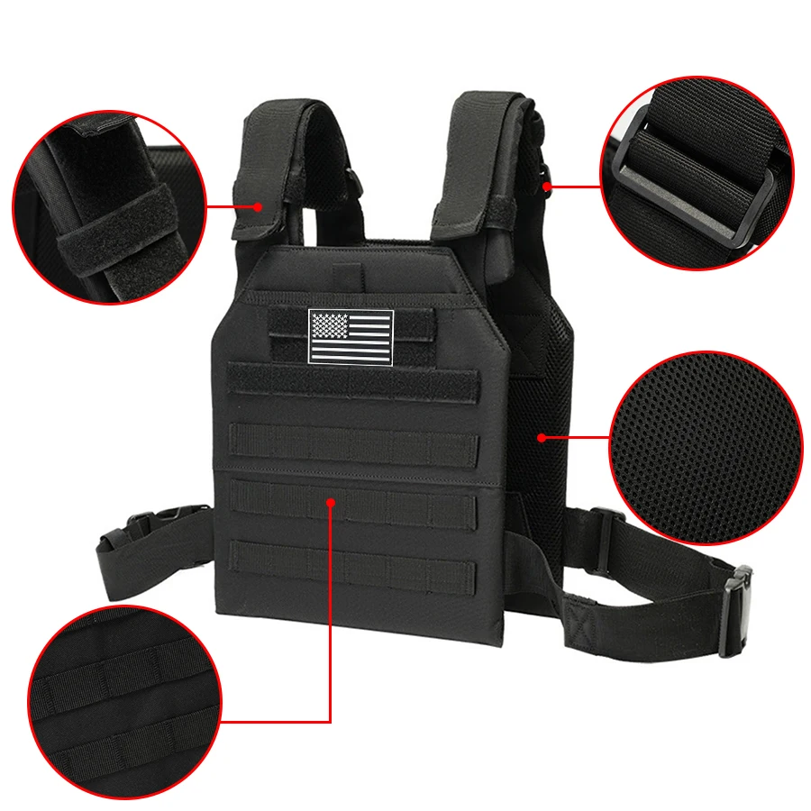 Skalierbare, leichte Jagdweste mit schnell abnehmbarem Schnallendesign an der Taille, geeignet für Jagd und Erkundung usw – Detail 6