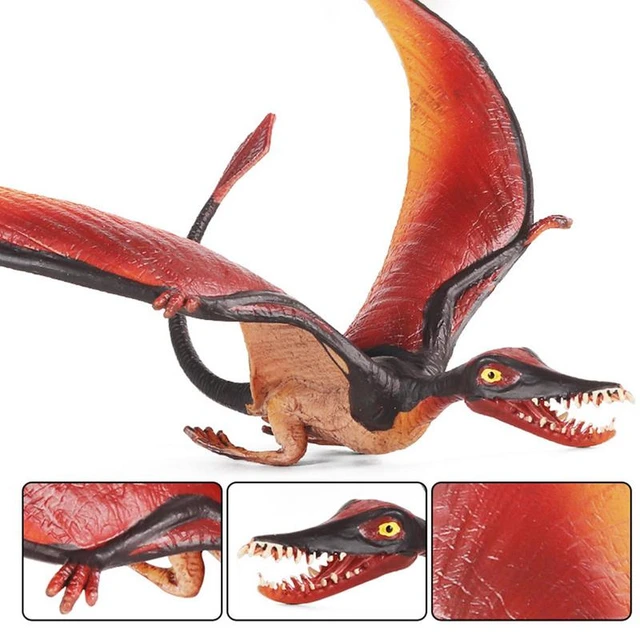 Dinossauro Pterodáctilo Brinquedo Modelo Realista De Para Crianças