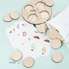 Life Cycle Board Montessori Kit Biology Science Education Toys For Kids Sensory Tray Animal Figure Life Cycle Sorting Wooden Toy 5