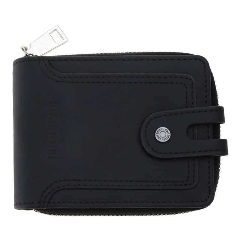 Genuine Leather Vintage Wallet Men With Coin Pocket Short Wallet Card Holder