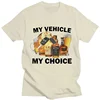 My Vehicle My Choice Print Funny T Shirt Drunk Driving Fashion Short Sleeve T-shirts 100% Cotton Men Women Oversized Streetwear 6
