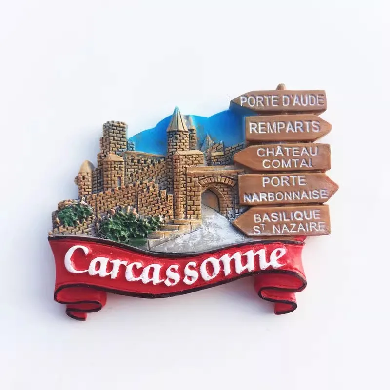 Cahors France 3D Refrigerator Magnet - Travel Souvenir Fridge Decoration With Strong Magnet 1 thumbnail image