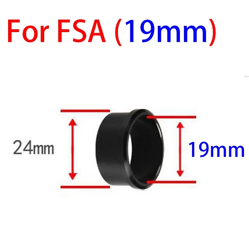 GUB Bottom Bracket adapter for Shimano BB 24-19 mm press in 24 22mm conversion sleeve BB30 PF30 for sram gxp 22mm 19mm 24mm