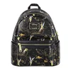 Disney Tinkerbell Glow in The Dark Allover Print Backpack Stitch Lady Bags Sequin Minnie Schoolbag Handbag for Girls 5