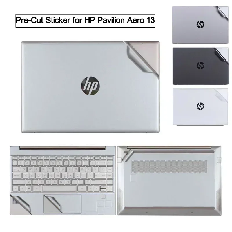 Pre-Cut Anti Fingerprint Laptop Vinyl Sticker Skin Cover for HP Pavilion Aero 13 13-be 13-bg X360 13-u 13.3 13-an vinyl film sticker,laptop sticker