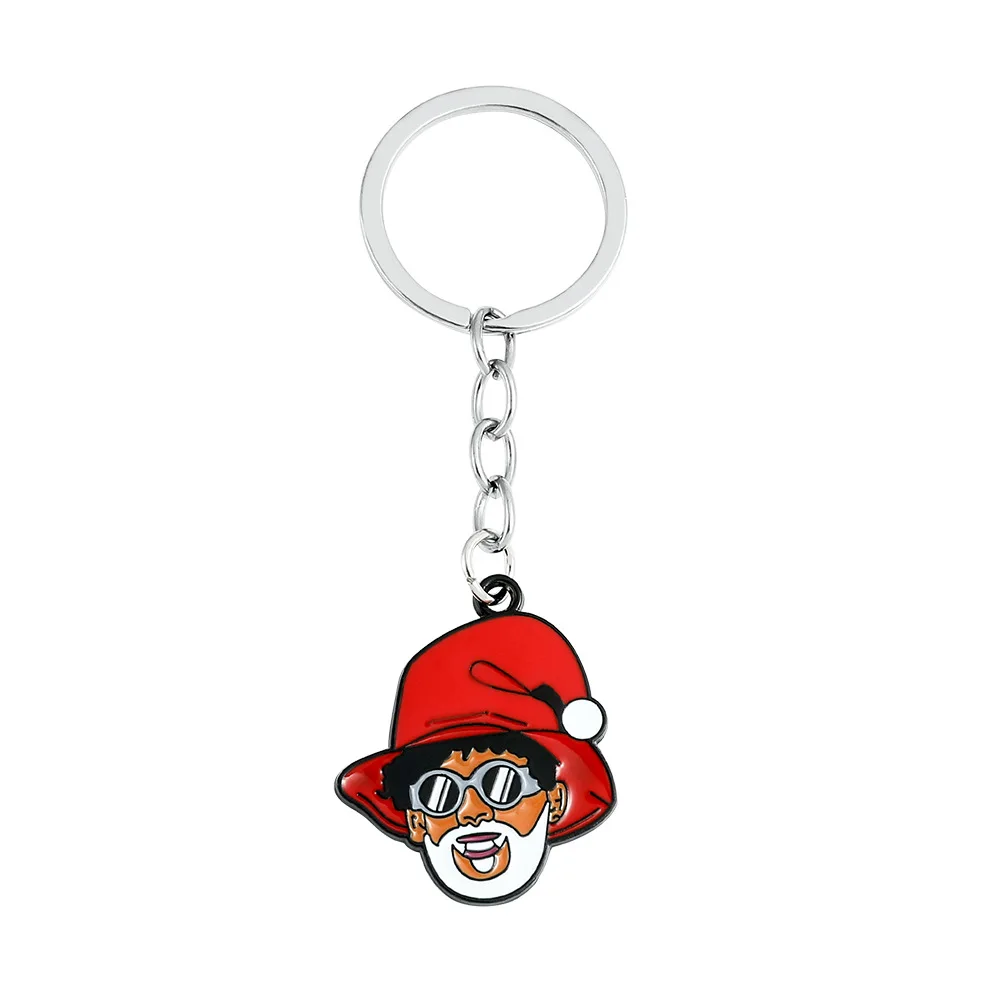 Bad Bunny Metal Plate Keychain – LV Official