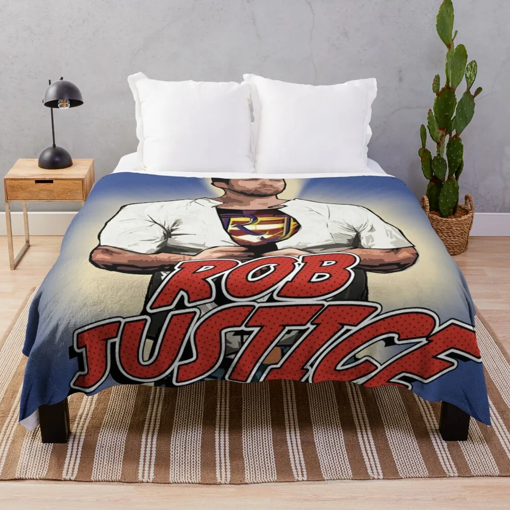 

Rob Justice! Throw Blanket Stuffeds Plush heavy to sleep Blankets