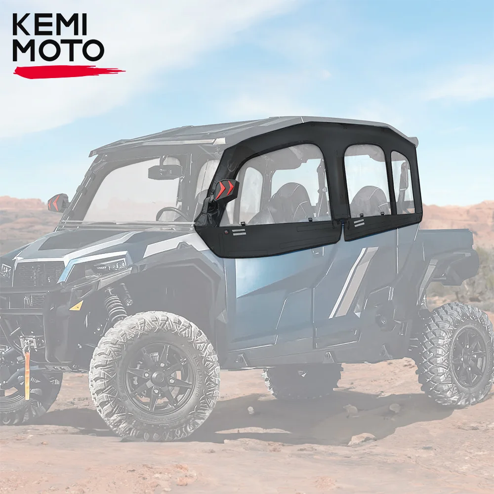 KEMIMOTO UTV Soft Upper Doors Compatible with Polaris General 4 1000 / XP 4 1000 2017-2024 4-seater Soft Cab Enclosures Windows revopoint pop 2 3d scanner standard edition 0 1mm accuracy 0 15mm point distance 10hz fps 6dof gyro color effect compatible with ios android windows