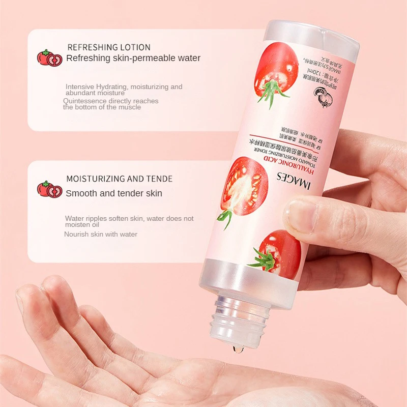 Face Wash Facial Mud Mask Anti Wrinkle Face Serum Tomato Hyaluronic Acid Essence Skin Care Deep Cleansing Moisturizing Hydrating Toner Lotion Face Mask