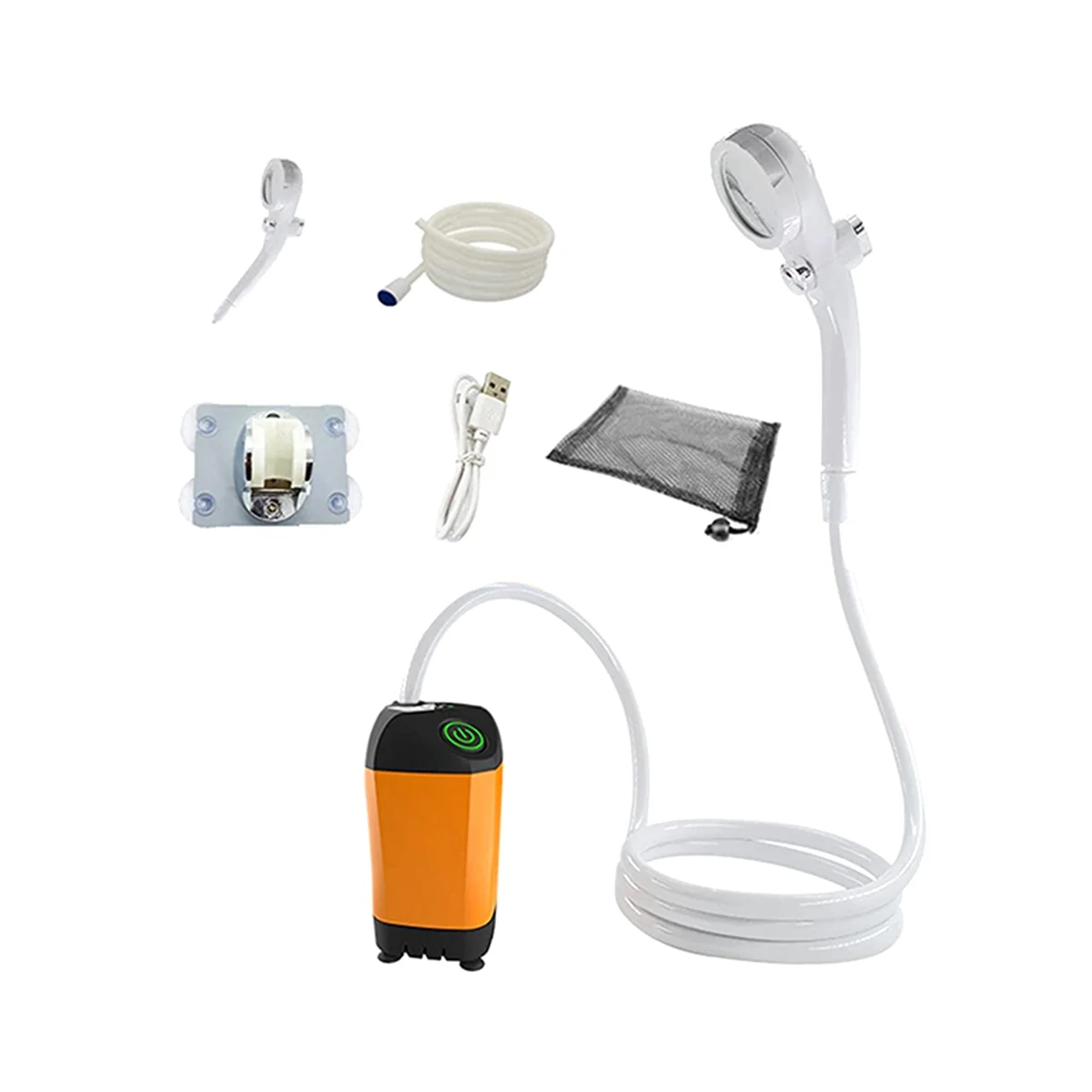 

Smart Digital Adjustable Outdoor Portable Electric Shower Pump for Camping Travel Beach Pet Car Washing
