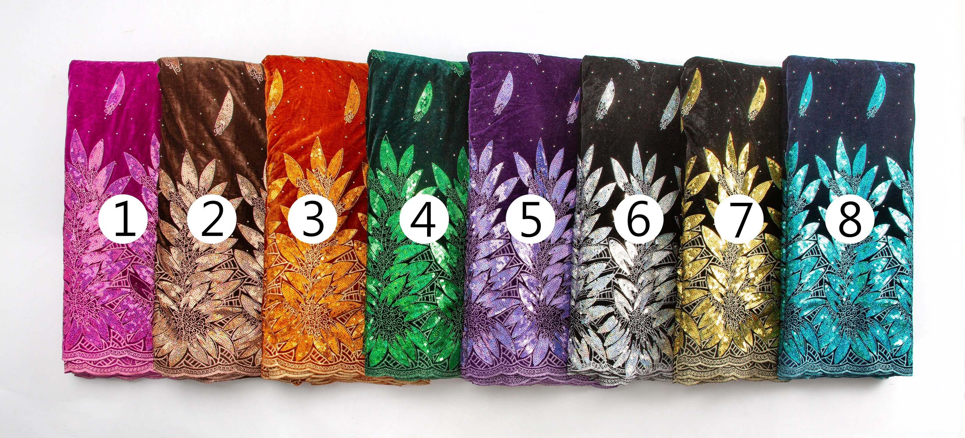 Kalume African Tulle Lace Fabric Sequins 2025 Nigerian Tulle Velvet Lace Fabric Tissue Fabric for Party Sew Cloth F3576