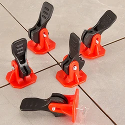 10PCS For Flooring Construction Tools Innovative Wall Tile Leveling System Reusable T-type Rotary Adjuster Locator Spacers