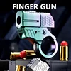 Alloy Throwing Shell Bullet Gun Relieve Stress Ring Spinner Metal Hand Spinner Adult Decompression Toys Stress Relief Office Toy 1