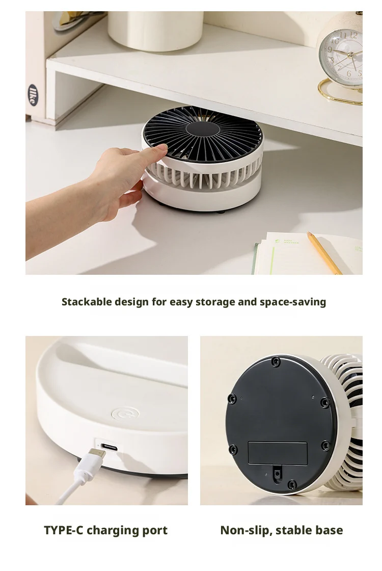 Portable Foldable Usb Desktop Fan For Dormitory And Office_voghion.com