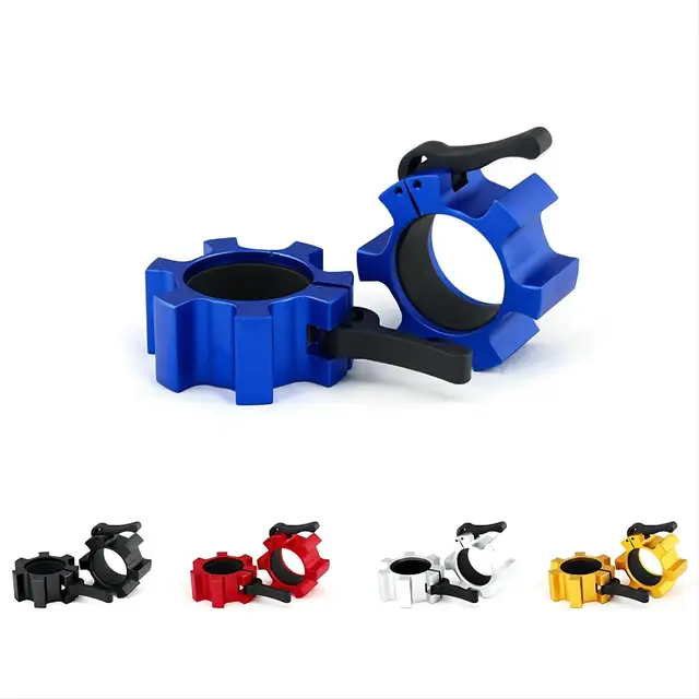 Morsetti Per Bilanciere 4 Pezzi - Collari Da 25 Mm Per Sollevamento Pesi E Fitness - Foto 4