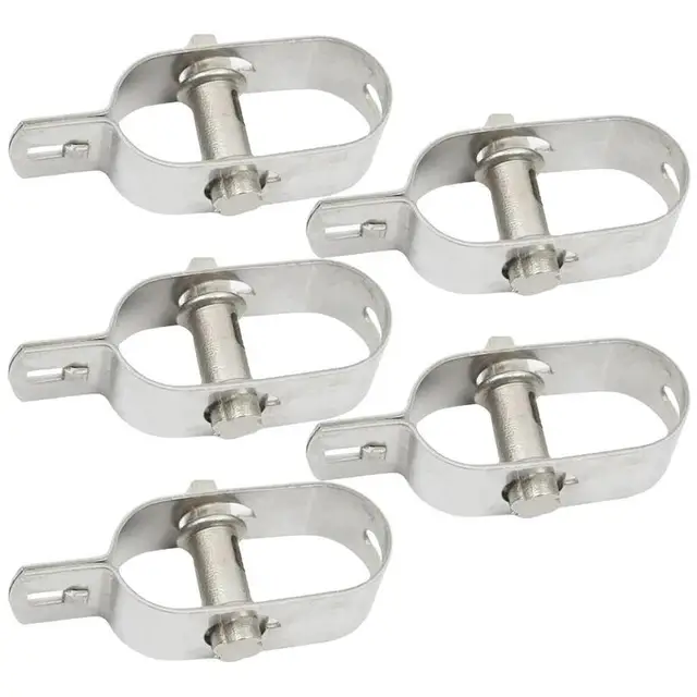 Huzal Feszítője 5Db Szénacél Zöld Nagy Teherbírású Fém Feszítő Fémhuzal Kötél Elektromos Napfényben