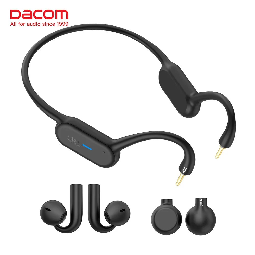 

Dacom Bone Conduction Bluetooth Headphones Two-in-one Headsets for Sport Wireless Earphones With Dual Mic ENC Noise Cancelling