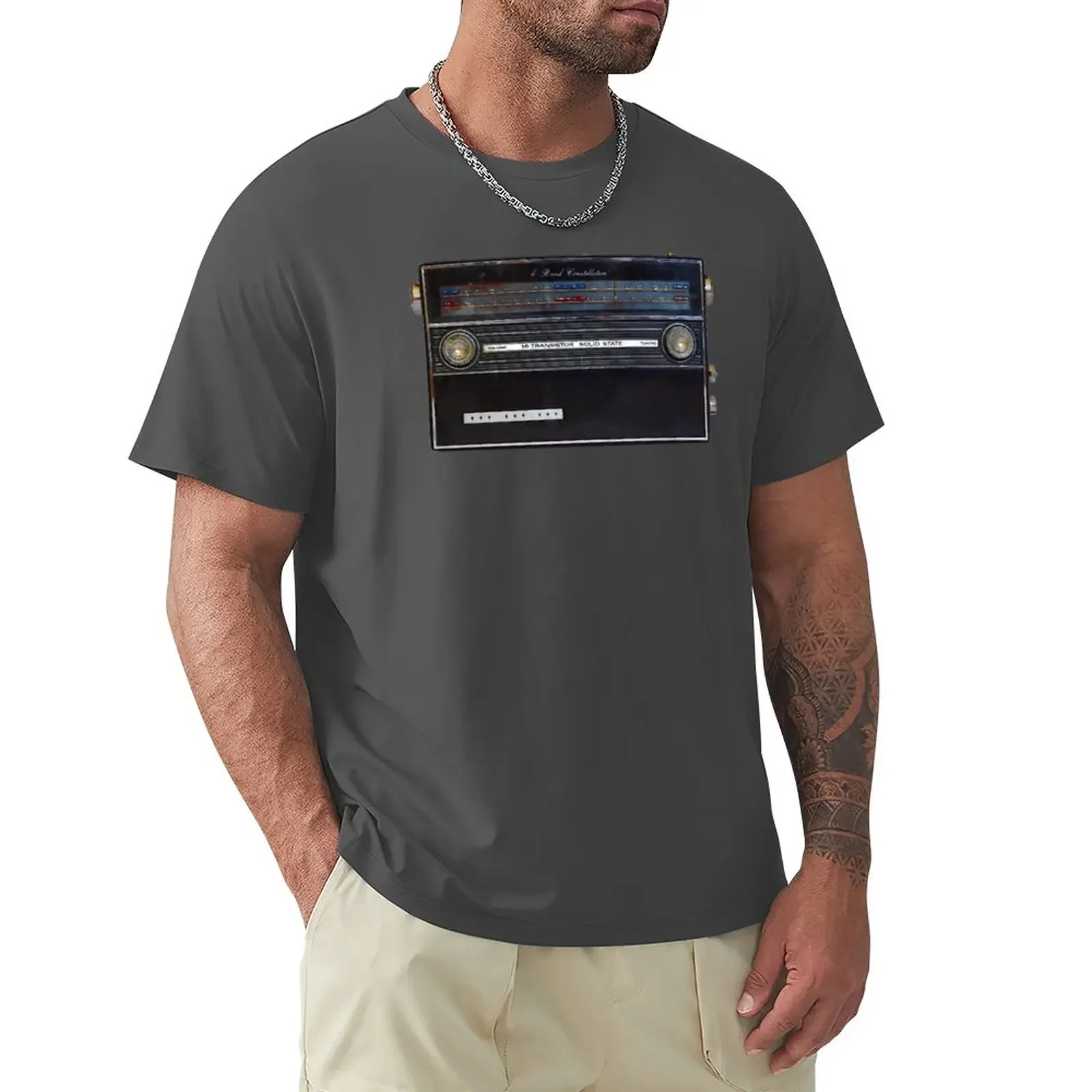 

Vintage transistor radio T-Shirt kawaii clothes cute clothes men clothes sports fans plus sizes mens t shirts pack