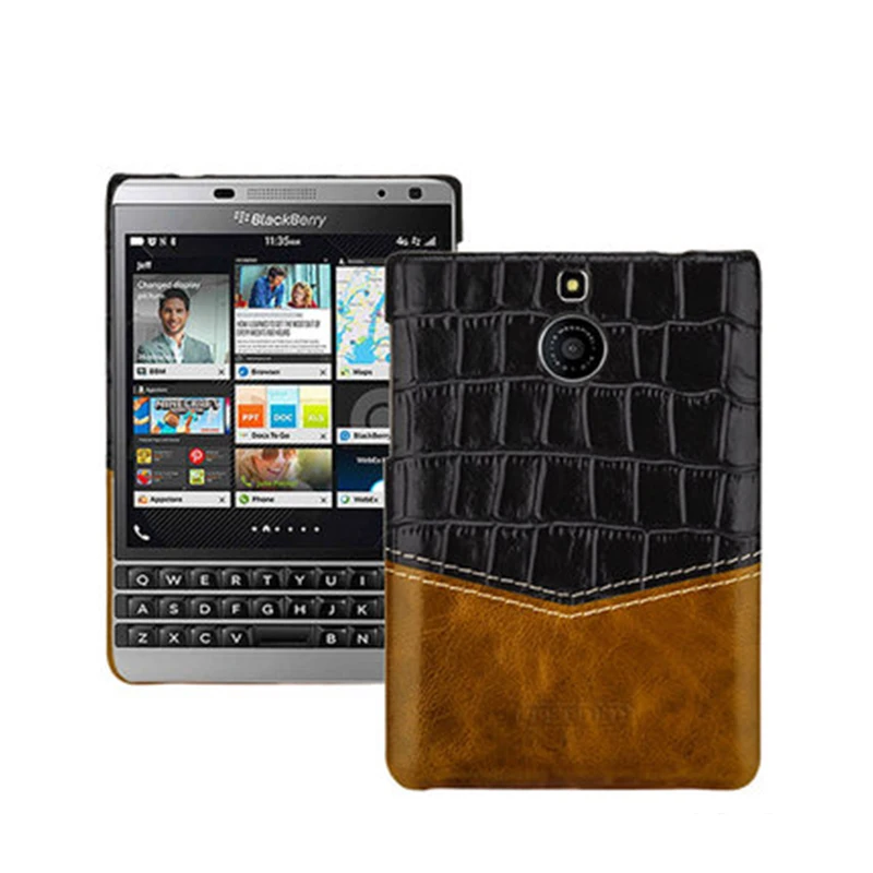 

Оригинальный чехол из натуральной воловьей кожи для Blackberry Passport Silver Edition