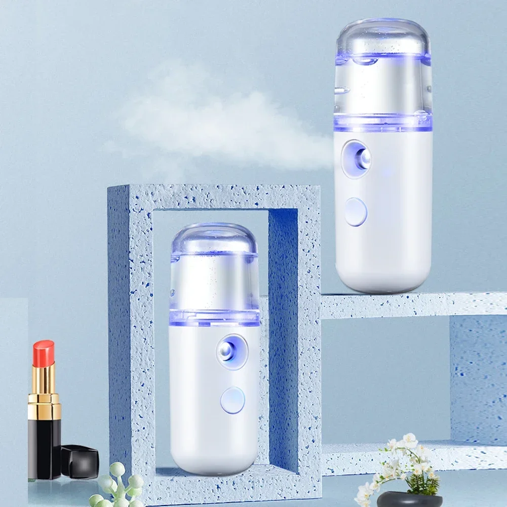 Auto Luftbefeuchter 30ml Mini Nano Gesichts Sprayer USB Vernebler Purifier Aromatherapie  Ätherisches Öl Diffusor Wasser Nachschub - AliExpress